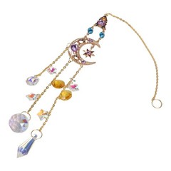 Anniversary Present Garden Sun Catcher Charming Home Decor Colorful Rhinestones