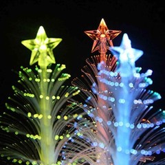 5pcs LED Color Changing Christmas Tree Night Light Decor Home Table Merry Party