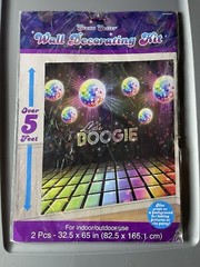 1970s Let’s Boogie Backdrop, NEW, 5ft