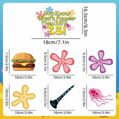Blue Ocean Birthday Party Decorations Tableware 104Pcs Whats Funnier than 24 25