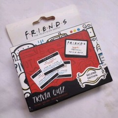 Friends Themed Party Decorations Birthday Trivia Game Cupcake Topper Banner Set