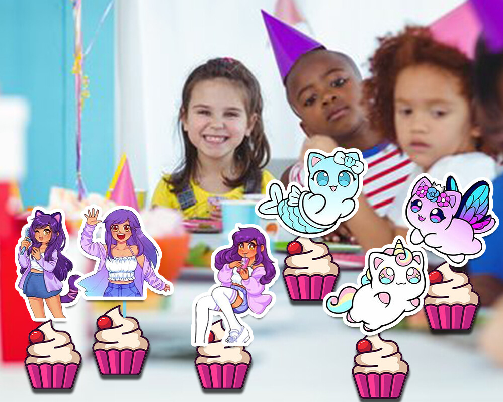 amanda adventurer Cake Party Supplies happy birthday centerpiece decoration gift