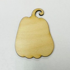 Pumpkin Shape Wooden Cutout | Multiple Sizes | 1/8″ Thick (3mm) | DIY Projects