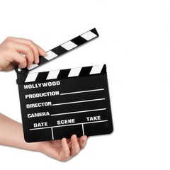 Rhode Island Novelty 7 Inch x 8 Hollywood 1 Count (Pack of 1), Black