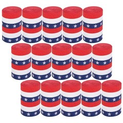 15 Rolls USA Independence Day Party Streamers, Red White Blue Crepe Paper
