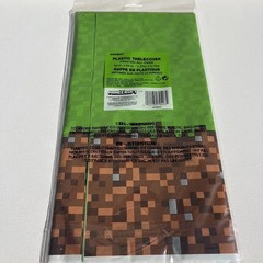 Minecraft Birthday Party Supplies Bundle TNT Creeper Table Cover Banner Napkins