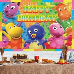 The Backyardigans Party Supplies Party Decor Backdrop Banner Background 7x5ft
