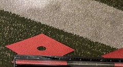 Graduation Red Gold Glitter Assorted Cutouts Random Qty -Paper Grad Decoration