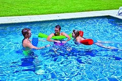 WOW Sports First Class Jumbo Foam Pool Noodle – Vinyl Coated Floating Swim Noodl
