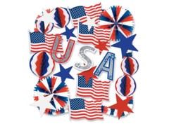 Patriotic Decorating Kit 4th Of July Independence Day Party Pack Kit Decorations