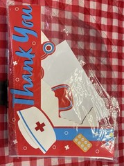Thank You Nurses Photo Booth Props With Photo Frame And 14 Pc Paper Glasses