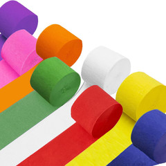 Crepe Paper Streamers 8 Rolls 656ft Rainbow Streamers Party Decorations Birthday