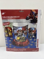 Hasbro Transformers Birthda￼y Party Table& Wall Decorating Kits