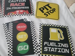 Disney Pixar Lightning McQueen Car Party Supplies Table Decor Favors Banners
