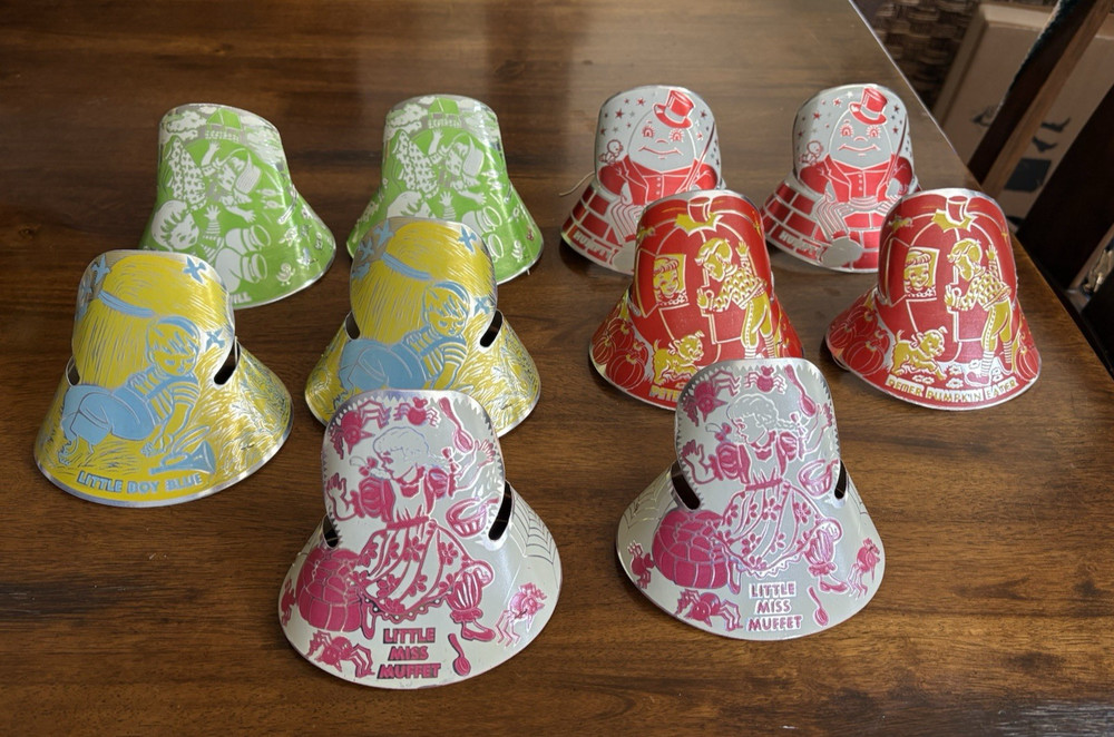 Vintage Nursery Rhyme Party Hats 10 Hats Birthday Party Any Occasion Hats
