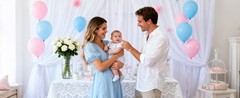 10x8FT White Backdrop Curtains for Parties, Polyester Photo Fabric Curtain