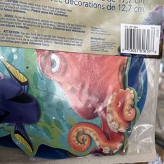 Disney Pixar Finding Dory Swirl Hanging Decorations 12 Pcs New, Party Supply