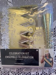 BIRTHDAY ‘Golden Age’ GUEST OF HONOR ALL IN ONE CELEBRATION KIT (6) Party🌟