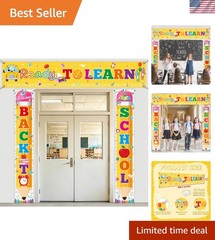 3 Pcs Lightweight Back to School Banners – Easy Install for Every Classroom