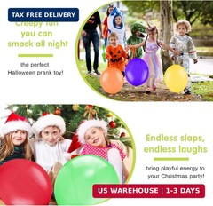 30pcs Punch Balloons for Kids, Thickened Neon Punching Balloon, Large Heavy Duty