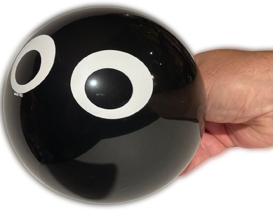10 Pack 5″ BLACK SPIDER EYES LATEX BALLOONS Sculptures Cartoon Eyeballs Animal