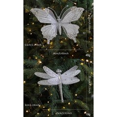 Hanging Butterfly Dragonflies Decorations Indoor Outdoor Christmas Party