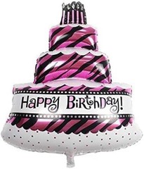 Hello Kitty Pink Birthday Balloons Banner Party Supplies Decorations