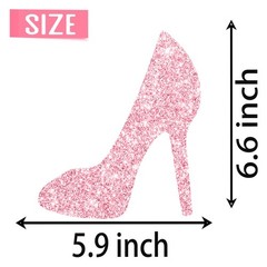 12 PCS Pink High Heel Centerpiece Stick Girl Birthday Engagement Party Decor