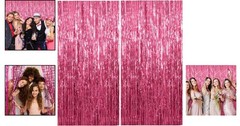 Reusable Tinsel Foil Curtain Backdrop – Perfect for Birthday and Wedding Events