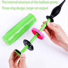 Balloon Pump Hand Two-Way Dual Action inflate 2Pack and Balloon Tying Tool in…