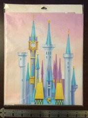 DISNEY PRINCESS Party wall BACKDROP Cinderella Princess Fairytale Castle