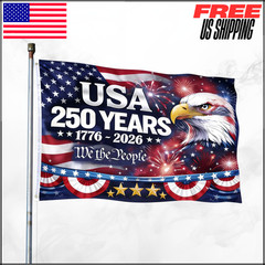 250th Anniversary American We The People 1776-2026 Patriotic USA Flag 3×5′