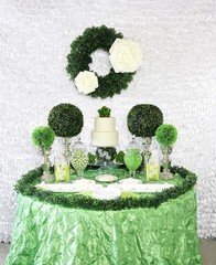 Shiny White Petals Parade Float Backdrop 15-Ftx3-Ft Sheet Roll Party Decor #281