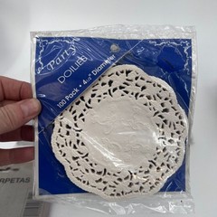 VTG Lace Medallion Paper Doilies 2 Pkgs NEW & 1 Assorted Open Pkg 150+