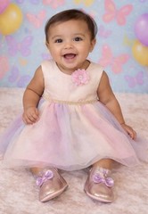 Rainbows & Butterfly Baby Shower/Birthday Centerpiece, Keepsake Outfit-Unique