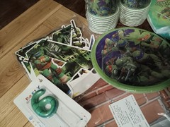TMNT Teenage Mutant Ninja Turtles Birthday Party Decorate Supplies Set