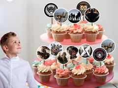 COD Military Cupcake Cake Topper happy birthday party supplies decoration theme