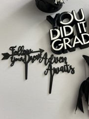 Graduation Party / Cake Decorations Supplies Bundle Table Cake Decor