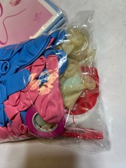 Bear Gender Reveal Balloon Boxes Decorations – 1ooPcs Pink Blue Balloons + MORE