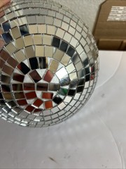 8″ Mirror Disco Ball with Hanging Ring for dance Party Club effect Party DJ