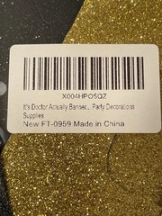 5 Piece Party Decoration Bundle 3 Banners 1 Backdrop, 1 Table Cloth Gold/Black