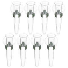 8Pcs Durable Suction Cup Flower Tubes for Single Stem Water Storage