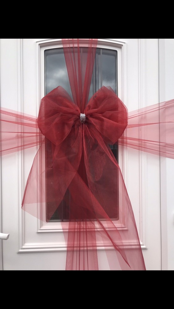 christmas door bows, Various Colours, Designs, Full Door Wrap