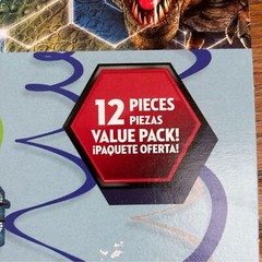 Jurassic World Swirl Decorations Birthday Party Favor Supplies 12pc Dinosaurs