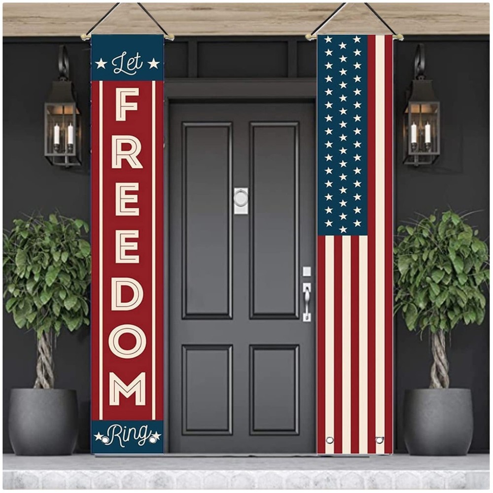 Outdoor Independence Day Décor – Memorial Day Banner