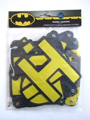 Bandera DC Comics 6.5 Ft Batman Happy Birthday Banner