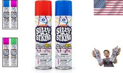 Party Streamer Can 2 Pack Assorted Colors Large 3 oz Non Flammable Fun