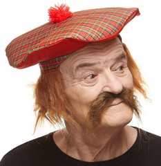 Realistic Self-Adhesive Fu Manchu Mustache – Novelty Costume Accessory
