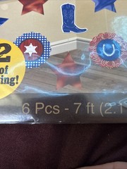 Western Bandana Party Supplies 6 String Decorations New!!!
