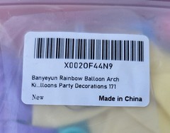 NEW Banyeyun Rainbow Balloon Garland Arch Kit 171 Pcs + 40 Pcs FREE